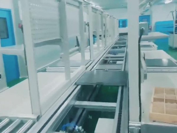 中國航天七院飛行器組裝線流水線測試運行